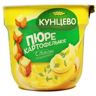 Картофельное пюре Кунцево с луком и сухариками  40 гр